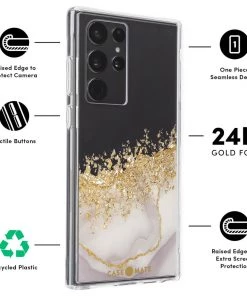 Case-Mate Karat Marble - Galaxy S22 Ultra