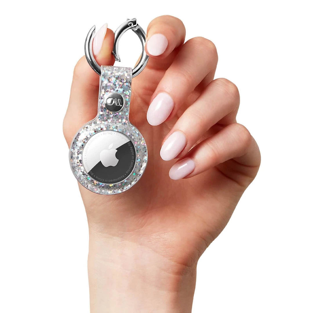 Case-Mate AirTag Keychain Case (Sparkle) - AirTag Case