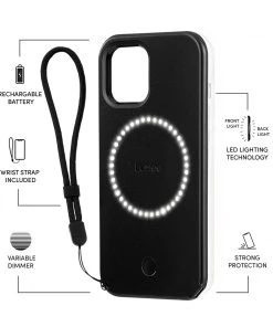 LuMee Halo Matte Black - IPhone 12 Pro Max 9 LuMee Halo Matte Black - IPhone 12 Pro Max