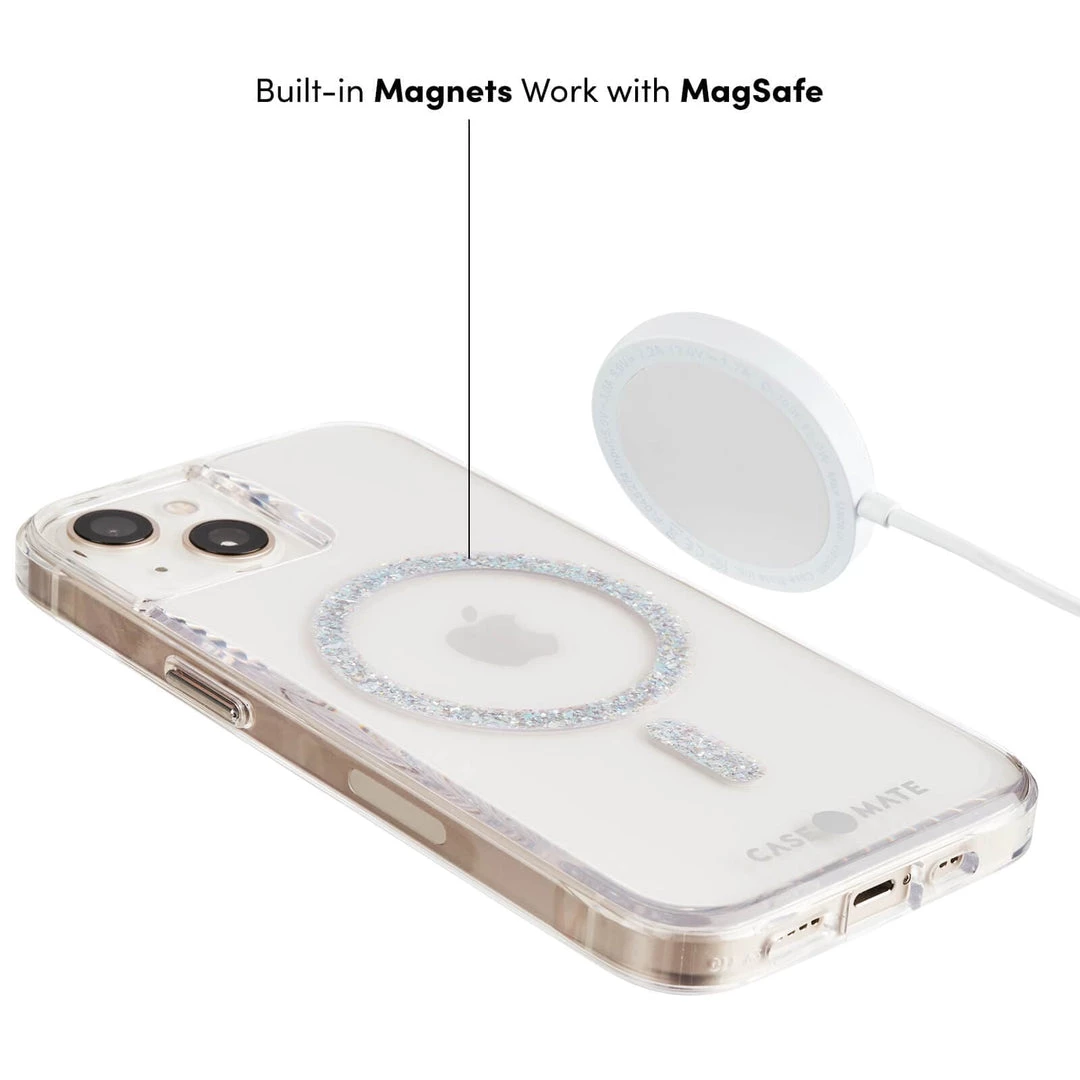 Case-Mate Clear Twinkle (Works With MagSafe) - IPhone 13 6 Case-Mate Clear Twinkle (Works With MagSafe) - IPhone 13