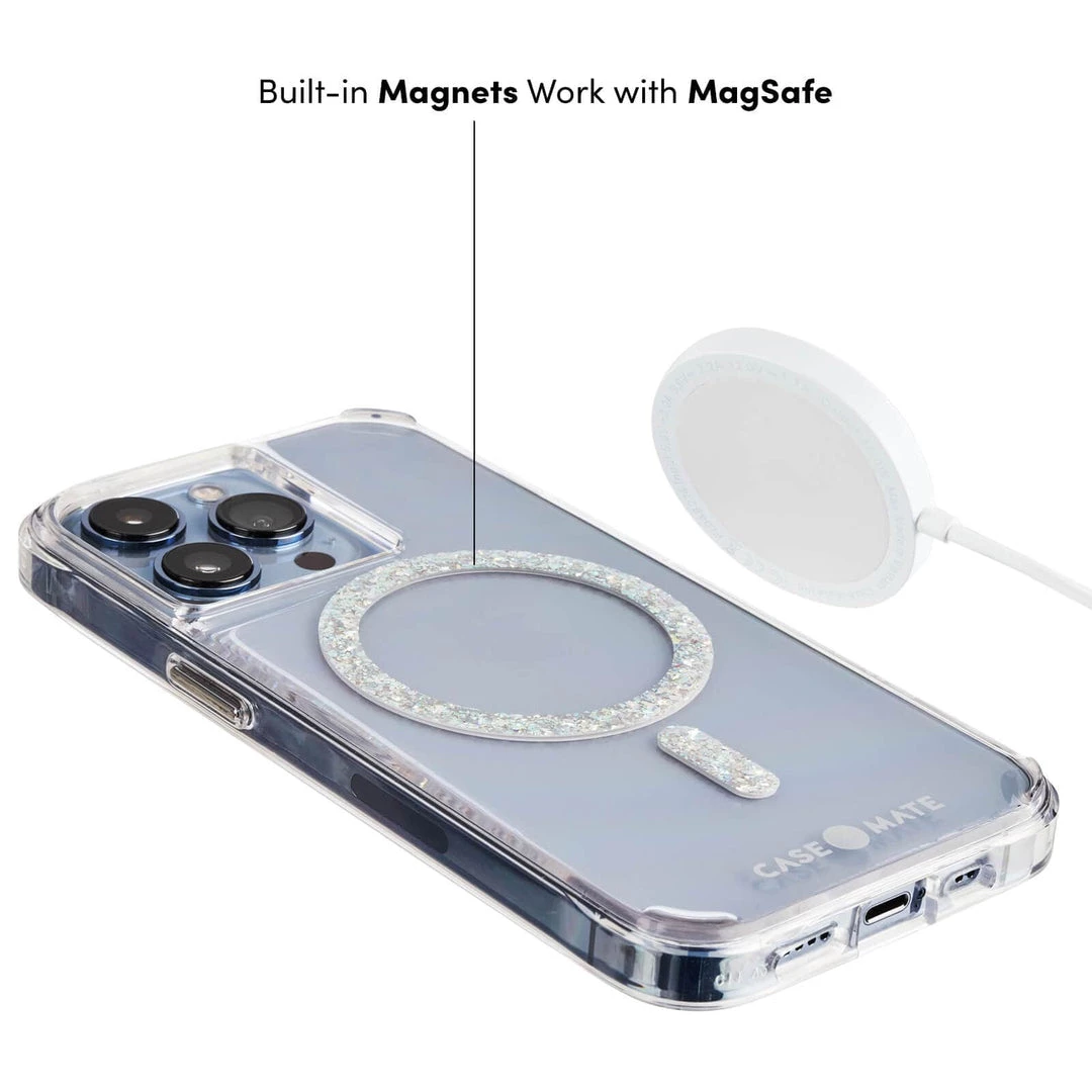 Case-Mate Clear Twinkle (Works With MagSafe) - IPhone 13 Pro 6 Case-Mate Clear Twinkle (Works With MagSafe) - IPhone 13 Pro