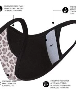 Safe+Mate Kids (Ages 3 To 6) 1 Pack Cloth Face Mask