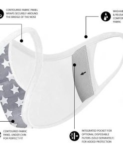 Safe+Mate Kids (Ages 3 To 6) 1 Pack Cloth Face Mask