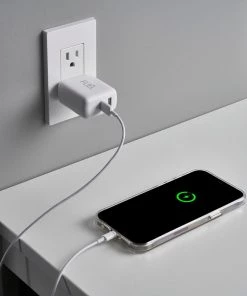 FUEL 32W Dual USB C/A Wall Charger - White Wall Chargers