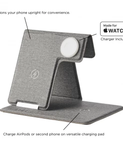 FUEL 3 In 1 Foldable Power Station With Wall Adapter - Wireless Charger