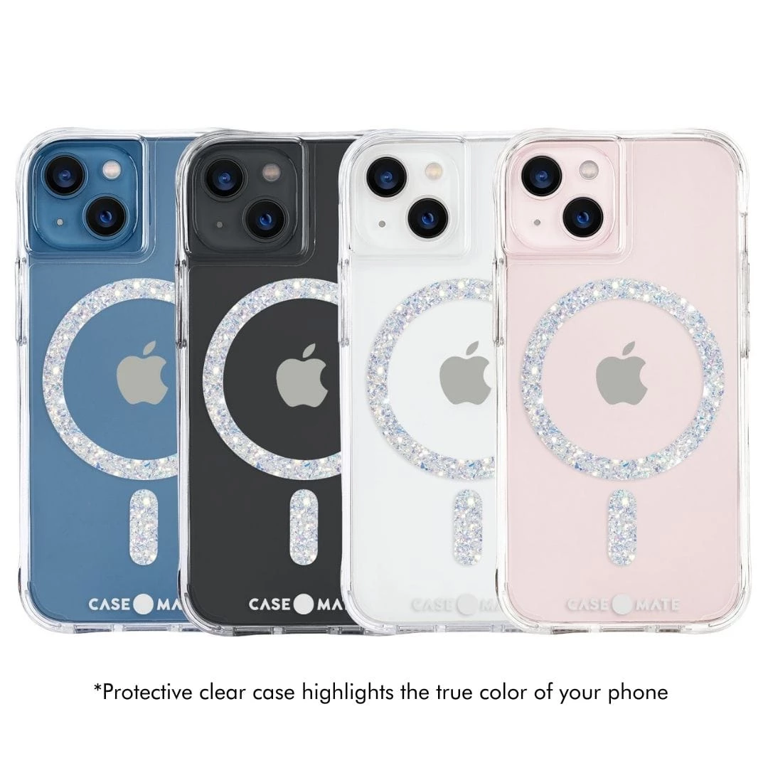 Case-Mate Clear Twinkle (Works With MagSafe) - IPhone 13 8 Case-Mate Clear Twinkle (Works With MagSafe) - IPhone 13