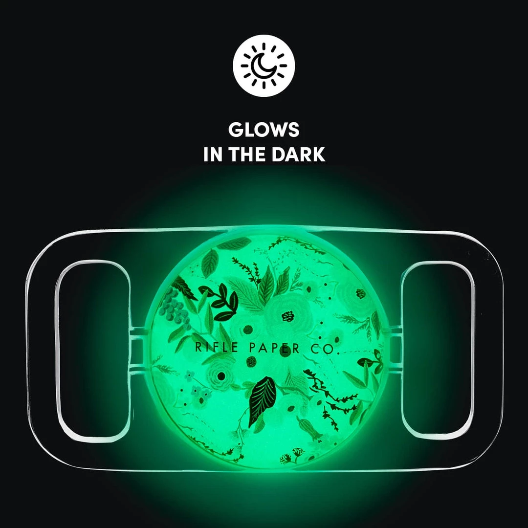 AirTag Cases Rifle Paper Co. AirTag Case For Dog Collars (Garden Party Blue) - AirTag Case 5 AirTag Cases Rifle Paper Co. AirTag Case For Dog Collars (Garden Party Blue) - AirTag Case