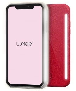 LuMee Duo Red Glitter - IPhone 11 Pro Max