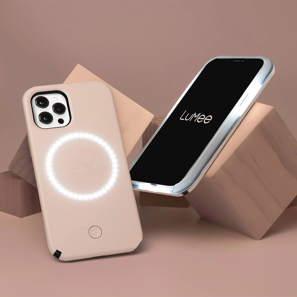 LuMee Halo Millennial Pink - IPhone 12 Pro Max 4 LuMee Halo Millennial Pink - IPhone 12 Pro Max