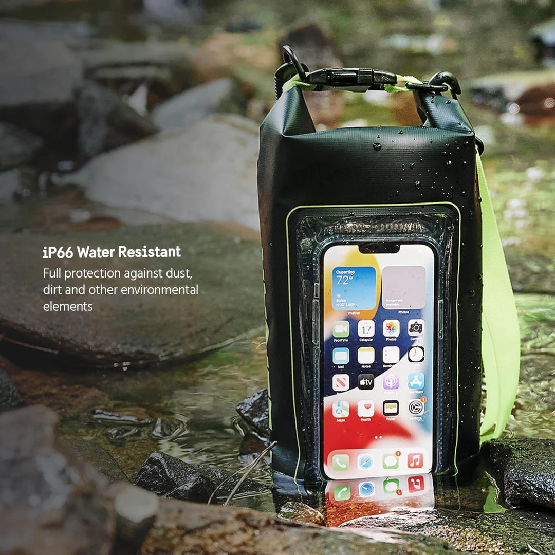 Pelican Marine Water Resistant Dry Bag (Black/Hi Vis Yellow) - Phone Pouch Phone Pouches 4 Pelican Marine Water Resistant Dry Bag (Black/Hi Vis Yellow) - Phone Pouch Phone Pouches