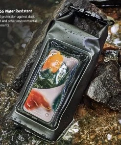 Pelican Marine Water Resistant Dry Bag (Stealth Black) - Phone Pouch Phone Pouches