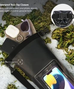 Pelican Marine Water Resistant Dry Bag (Stealth Black) - Phone Pouch Phone Pouches