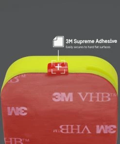 Pelican Protector AirTag Sticker Mount 4 Pack (Hi Vis Yellow) - AirTag Case