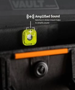 Pelican Protector AirTag Sticker Mount 4 Pack (Hi Vis Yellow) - AirTag Case