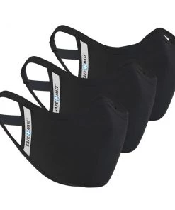 Safe+Mate Adult Large/X Large 3 Pack Cloth Face Mask 22 Safe+Mate Adult Large/X Large 3 Pack Cloth Face Mask
