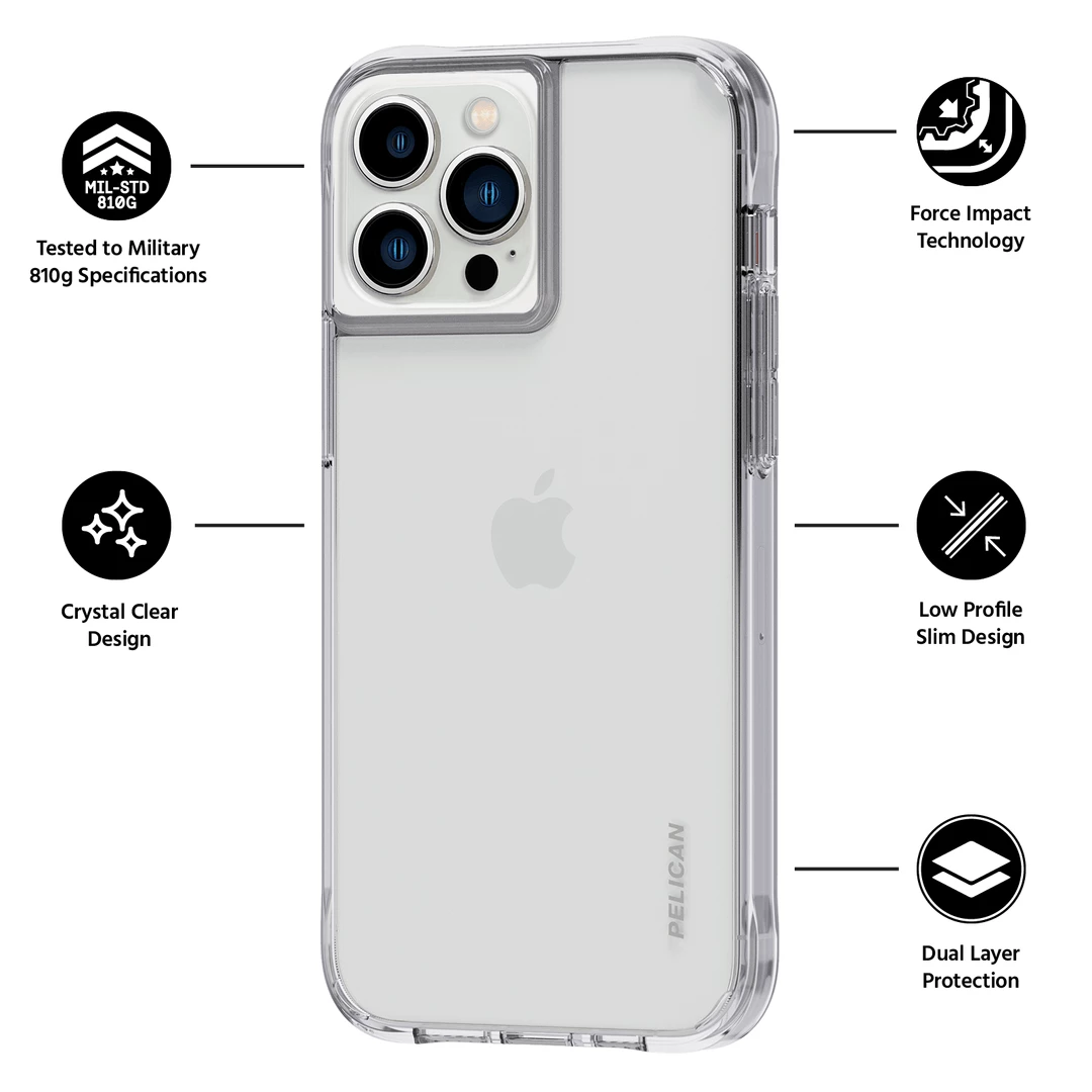 Pelican Adventurer (Clear) - IPhone 13 Pro 5 Pelican Adventurer (Clear) - IPhone 13 Pro