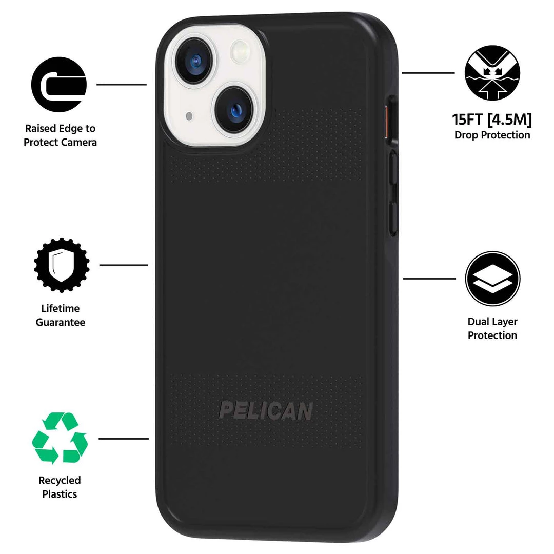 Pelican Protector (Black) - IPhone 13 Mini 5 Pelican Protector (Black) - IPhone 13 Mini