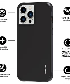 Pelican Ranger Black (Works With MagSafe) - IPhone 13 Pro Max