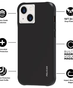 Pelican Ranger Black (Works With MagSafe) - IPhone 13