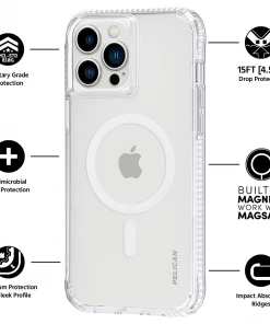 Pelican Ranger Clear (Works With MagSafe) - IPhone 13 Pro Max
