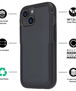 Pelican Voyager Black (Works With MagSafe) - IPhone 13 10 Pelican Voyager Black (Works With MagSafe) - IPhone 13