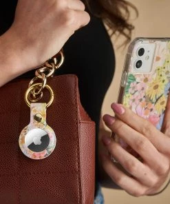 AirTag Cases Rifle Paper Co. AirTag Keychain Case (Marguerite) - AirTag Case