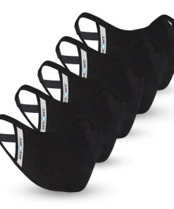 Safe+Mate Adult Large/X Large 5 Pack Cloth Face Mask