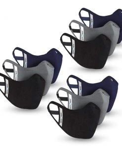 Safe+Mate Adult S/M 9 Pack Cloth Face Mask
