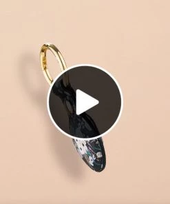 AirTag Cases Rifle Paper Co. AirTag Keychain Case (Garden Party Blue) - AirTag Case