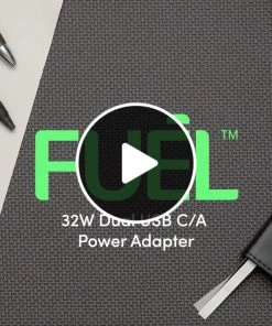 FUEL 32W Dual USB C/A Wall Charger - White Wall Chargers