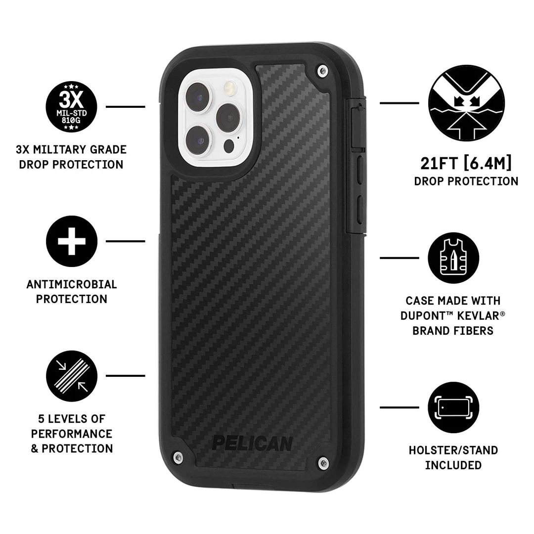 Pelican Shield Kevlar - IPhone 12 / IPhone 12 Pro 5 Pelican Shield Kevlar - IPhone 12 / IPhone 12 Pro