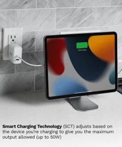 FUEL 50W Dual USB C Wall Charger - Fast Charger