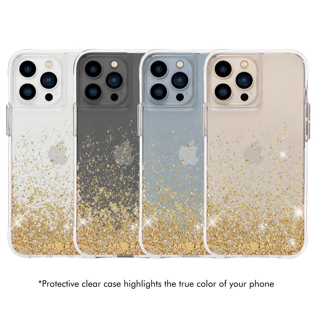 Case-Mate Twinkle Ombre (Gold) - IPhone 13 Pro Max 6 Case-Mate Twinkle Ombre (Gold) - IPhone 13 Pro Max
