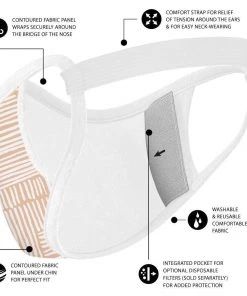 Safe+Mate Adult Regular 1 Pack Cloth Face Mask