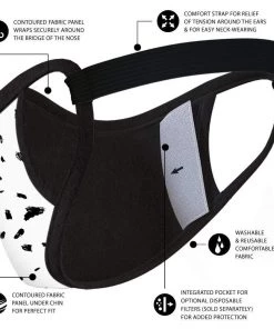 Safe+Mate Adult Regular 1 Pack Cloth Face Mask