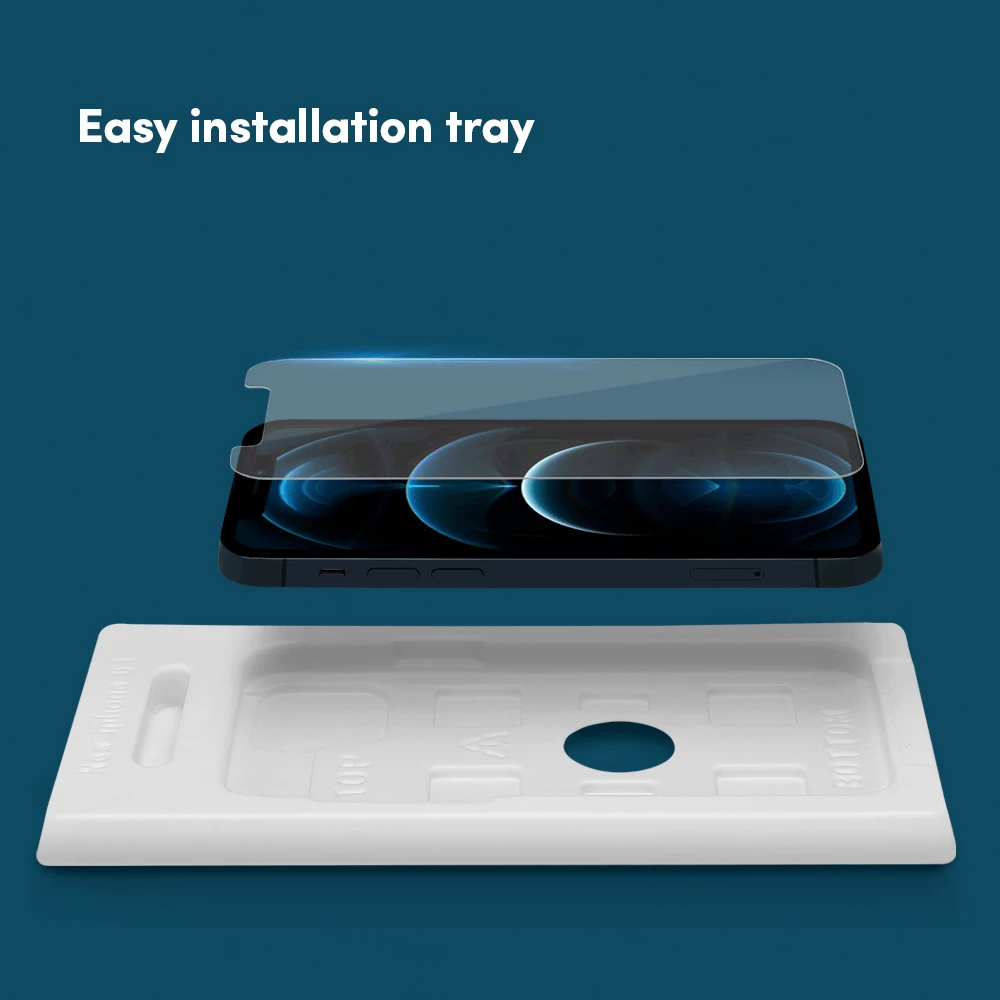 Case-Mate CleanScreenz Ultra Glass Screen Protector- IPhone 12 Mini 4 Case-Mate CleanScreenz Ultra Glass Screen Protector- IPhone 12 Mini