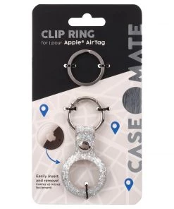Case-Mate AirTag Keychain Case (Sparkle) - AirTag Case