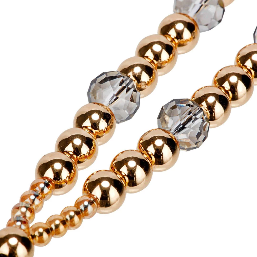 Case-Mate Beaded Phone Charm (Golden Crystal) - Wristlet 6 Case-Mate Beaded Phone Charm (Golden Crystal) - Wristlet