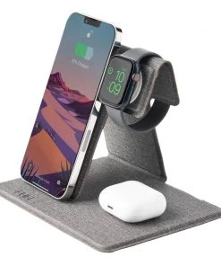FUEL 3 In 1 Foldable Power Station With Wall Adapter - Wireless Charger