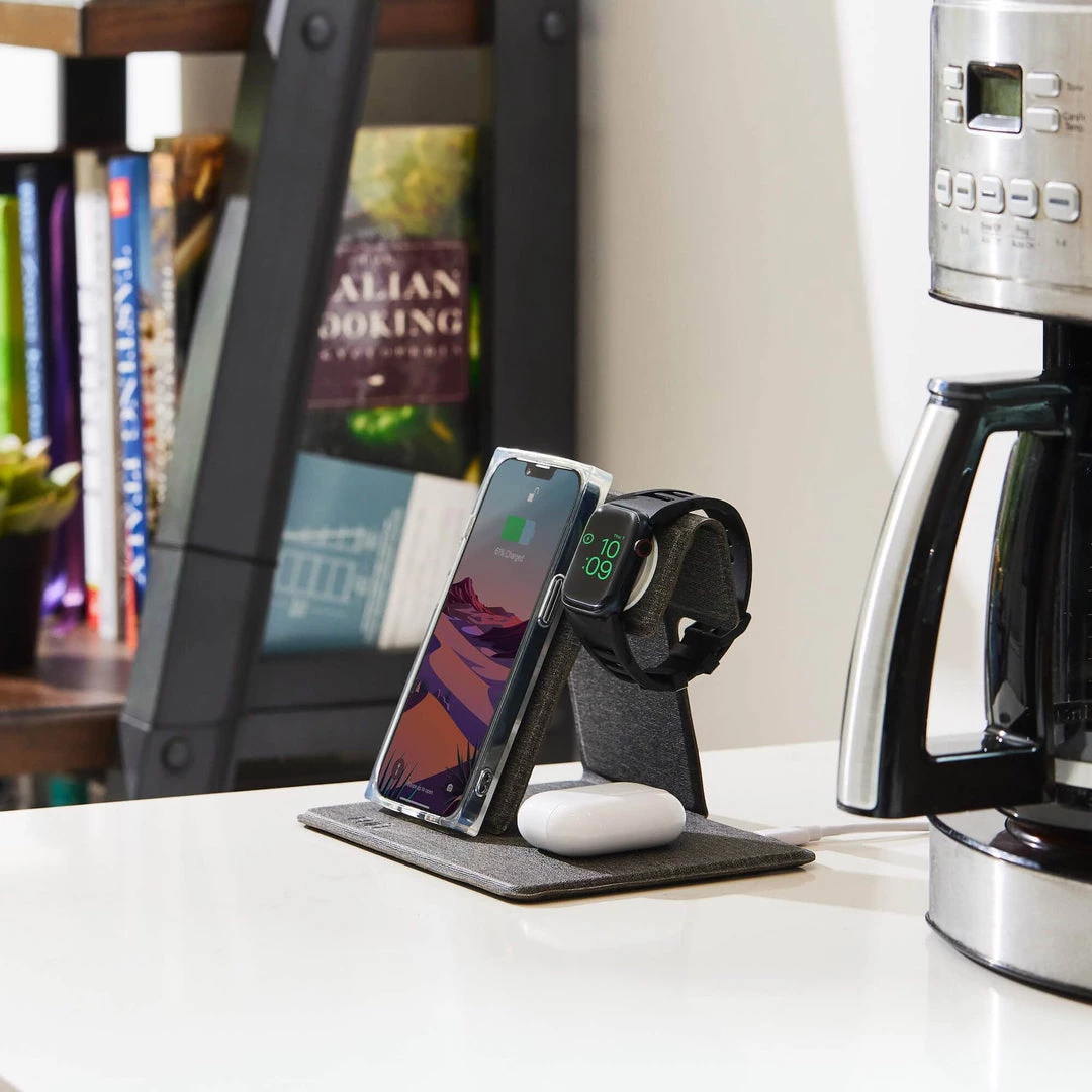 FUEL 3 In 1 Foldable Power Station With Wall Adapter - Wireless Charger