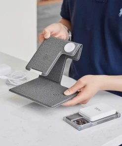 FUEL 3 In 1 Foldable Power Station With Wall Adapter - Wireless Charger