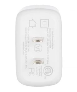 FUEL 32W Dual USB C/A Wall Charger - White Wall Chargers