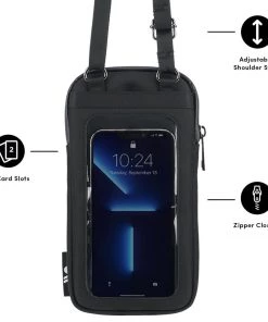 Case-Mate Phone Crossbody (Black) - Phone Pouch Phone Pouches