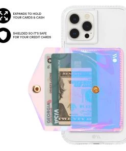 Case-Mate MagSafe Wallet Pocket Iridescent