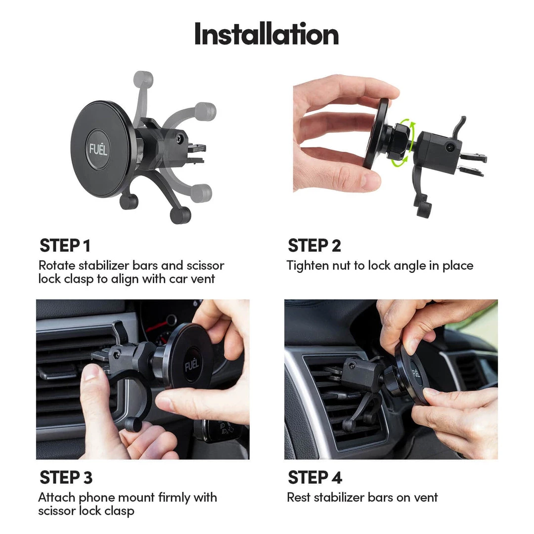 FUEL MagSafe Car Vent Mount - MagSafe Accessories 11 FUEL MagSafe Car Vent Mount - MagSafe Accessories