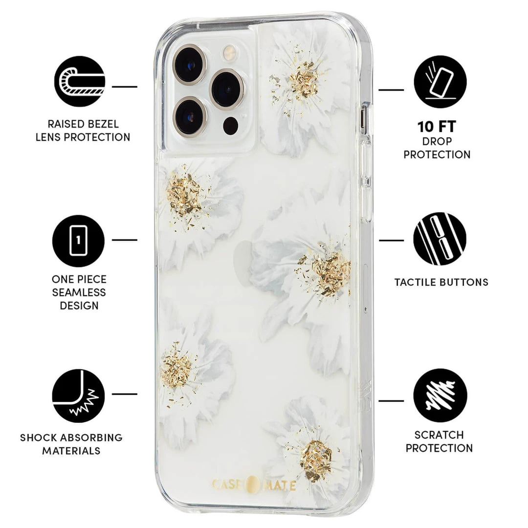 Case-Mate Karat Floral - IPhone 12 Pro Max 5 Case-Mate Karat Floral - IPhone 12 Pro Max