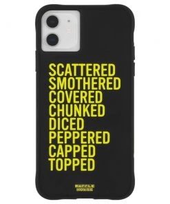Case-Mate IPhone 11 / XR Waffle House (Hashbrowns Black) - IPhone 11/XR
