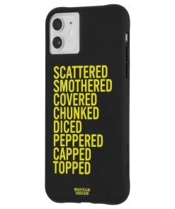 Case-Mate IPhone 11 / XR Waffle House (Hashbrowns Black) - IPhone 11/XR