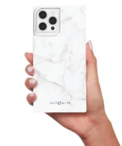 Case-Mate BLOX (White Marble) - IPhone 13 Pro
