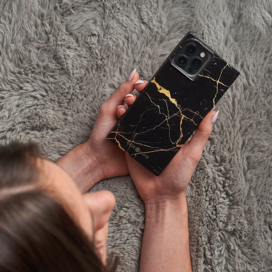 Case-Mate BLOX (Black Marble) - IPhone 12 / IPhone 12 Pro
